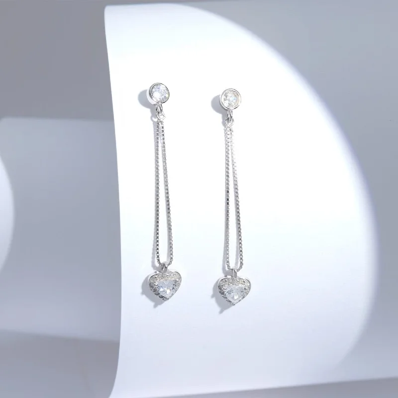 women sparkling earrings -92.5 Silver Earring 176593