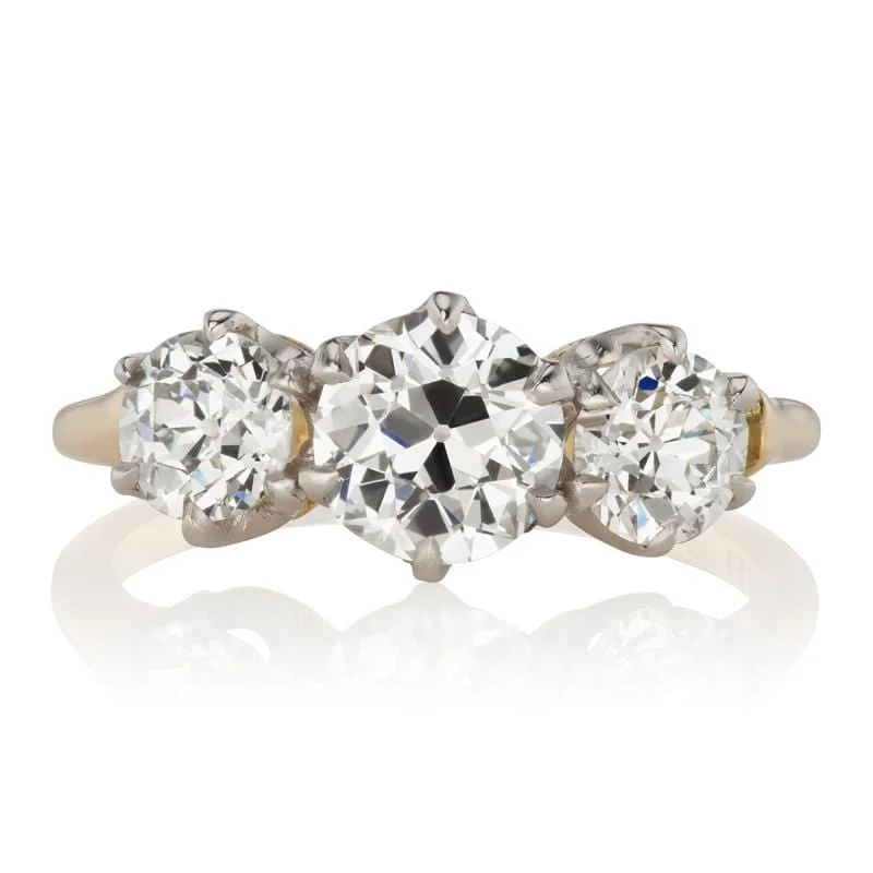 women engagement ring sets -Edna 1.07