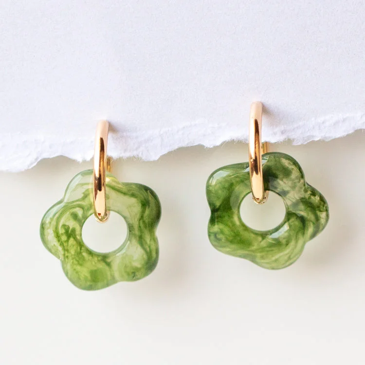 women unique earrings -Goodies Hoop Earrings