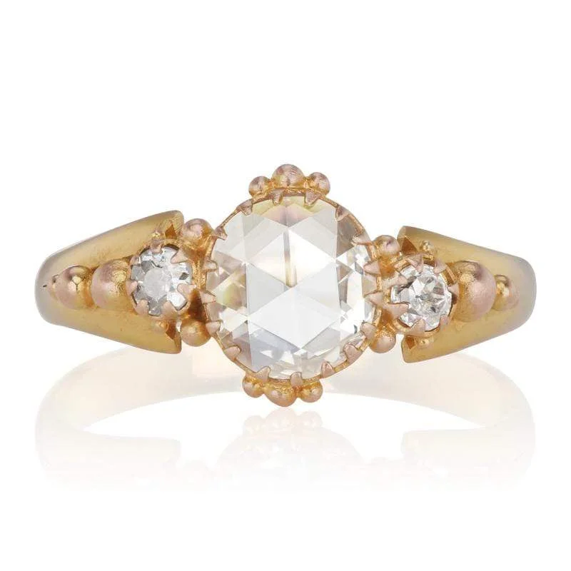 women stackable engagement rings -Sonora