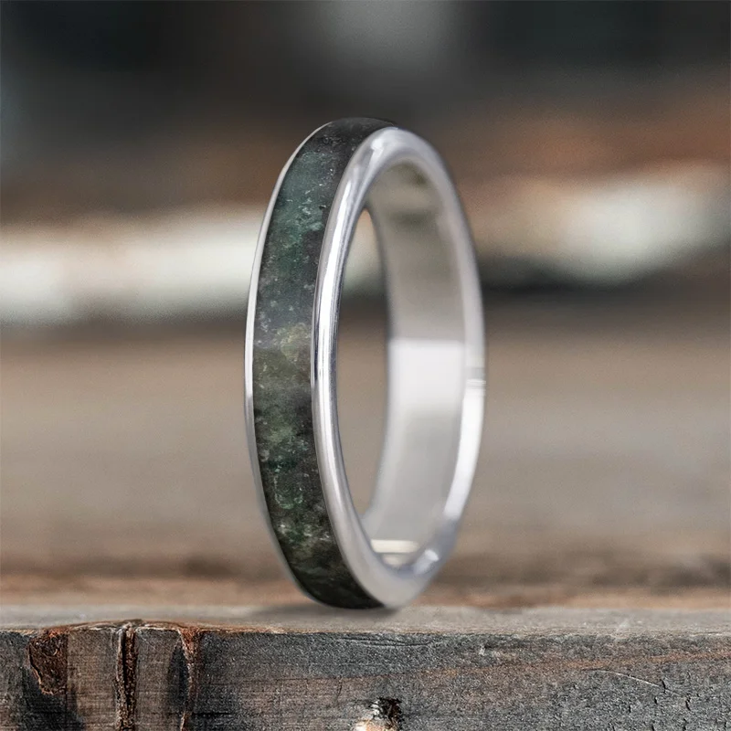 women classic wedding bands -Custom Design - Ladies Single Inlay Ring 4zd5Ug6m6hjI6rrAAAGJu-87