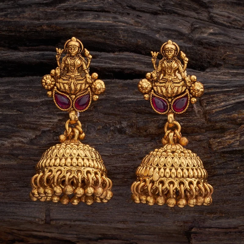 women clip-on earrings -Antique Earring 165099