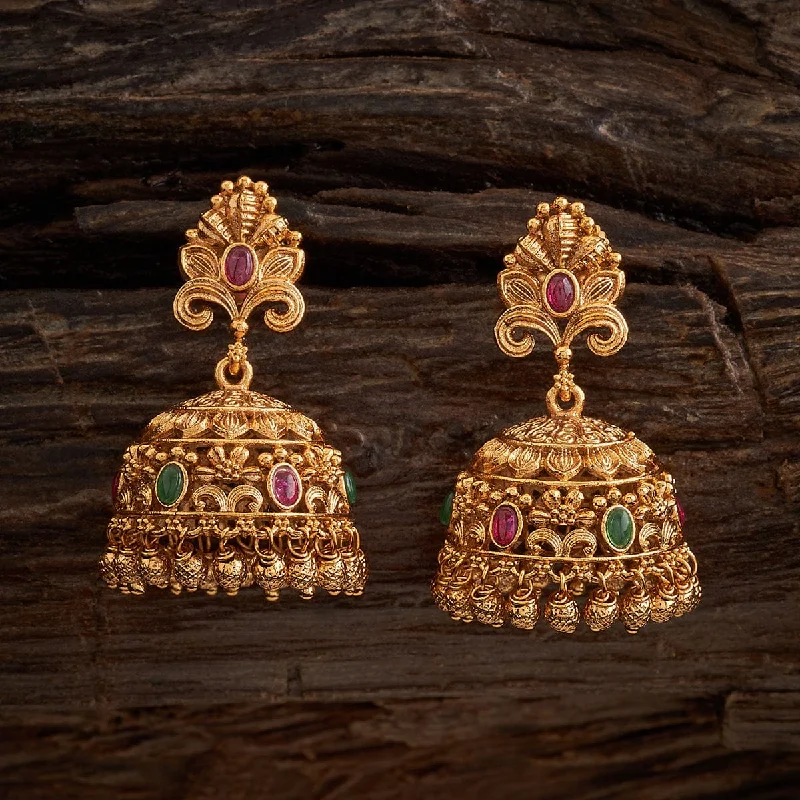 women luxury diamond earrings -Antique Earring 157640