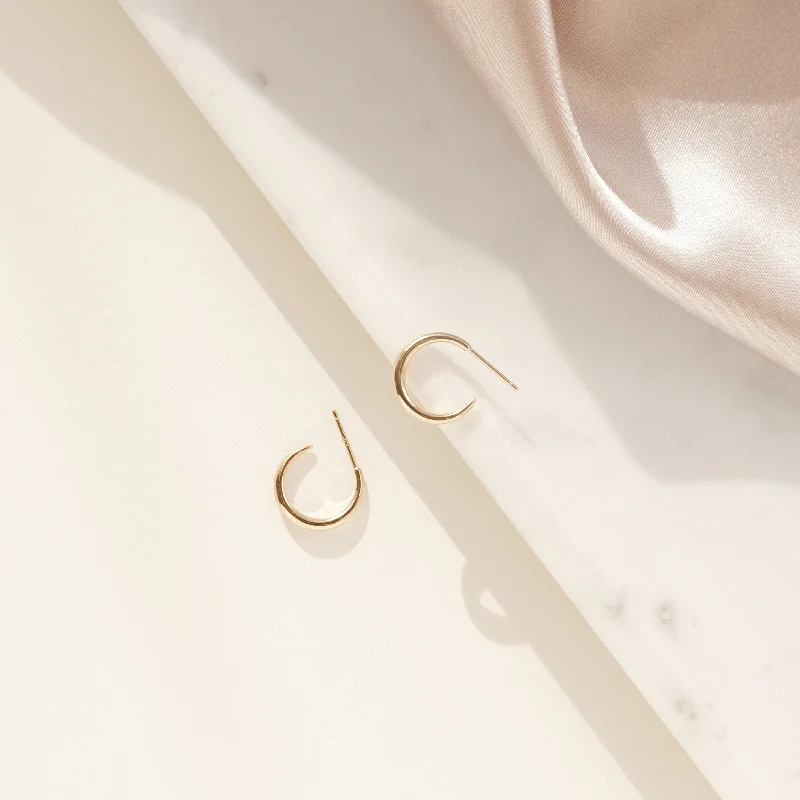 women luxury diamond earrings -Chloe Hoops