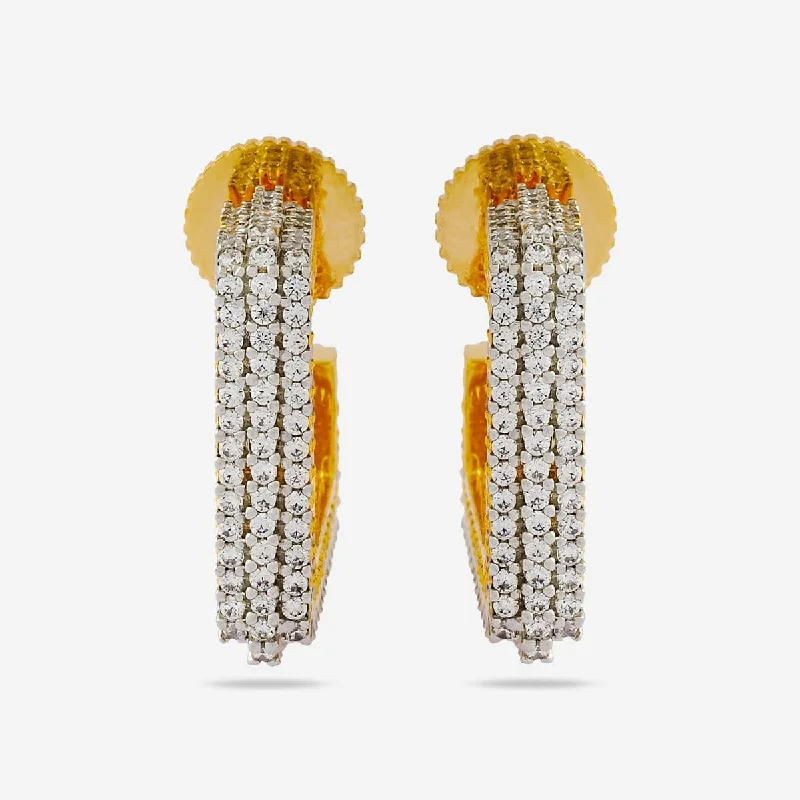 women eco-conscious earrings -Zircon Earring 167819