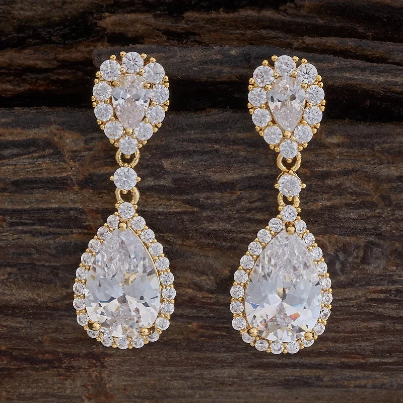 women pearl earrings -Zircon Earring 179135