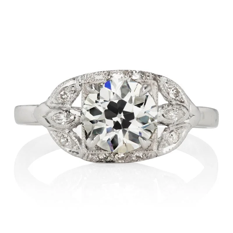 women vintage diamond rings -Valentina