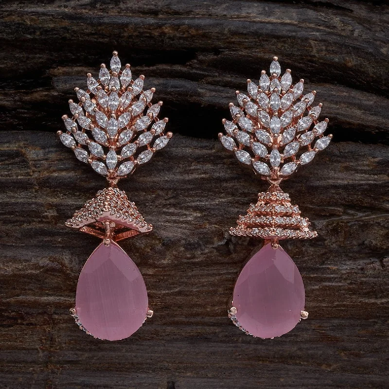 women drop earrings -Zircon Earring 169468