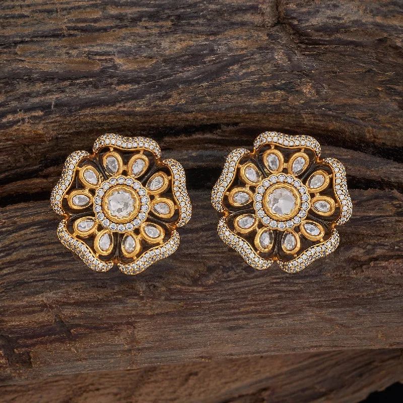 women handmade earrings -Kundan Earring 174030