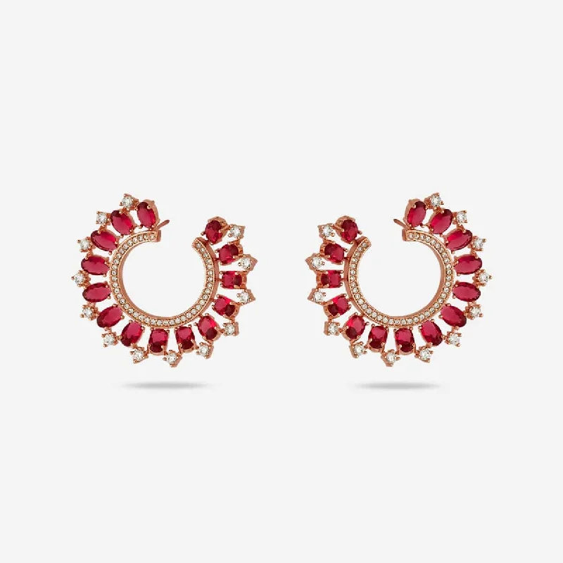 women luxury diamond earrings -Zircon Earring 169464