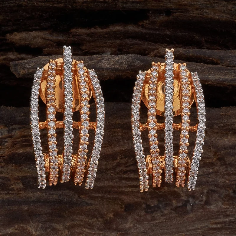 women clip-on earrings -Zircon Earring 172697