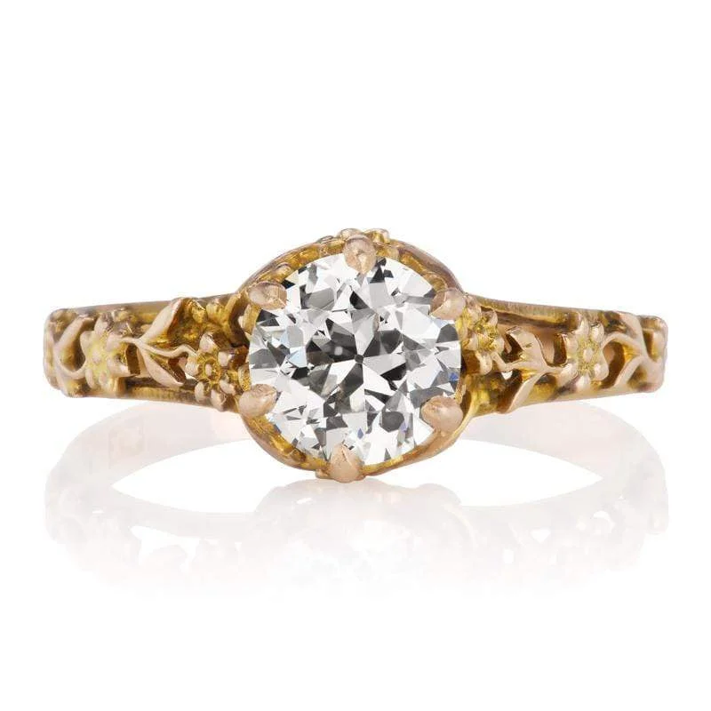 women gold wedding rings -Lilith