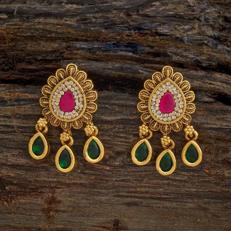 women sparkling earrings -Antique Earring 181062