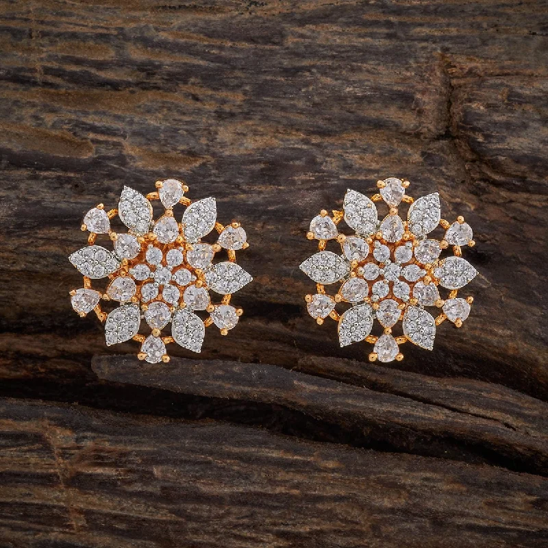 women luxury gold earrings -Zircon Earring 177490