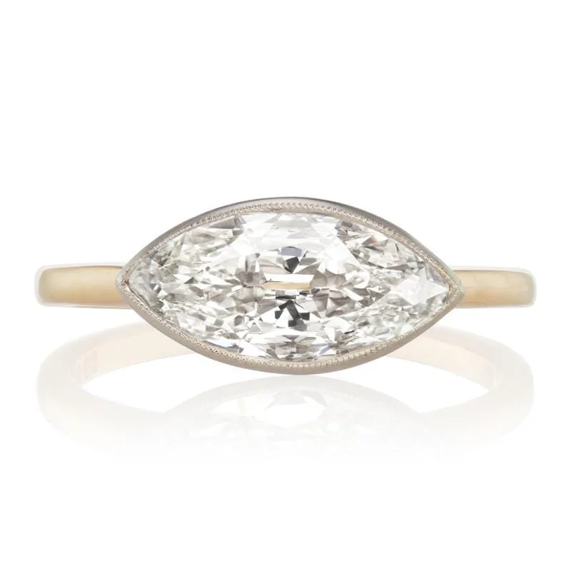 women vintage diamond rings -Betty 1.51