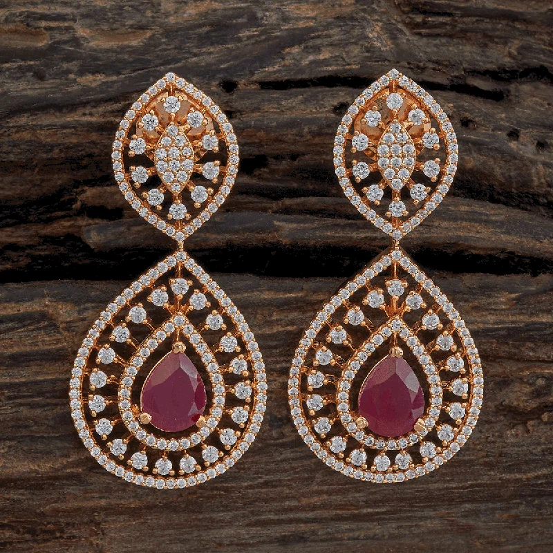 women luxury pearl earrings -Zircon Earring 173965