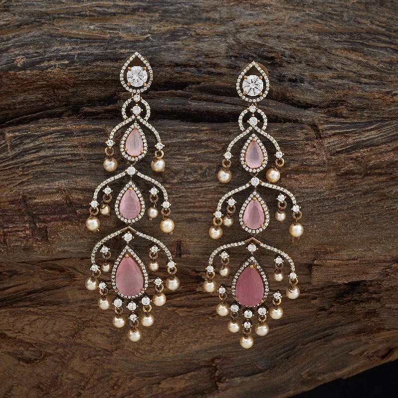 women drop earrings -Zircon Earring 178485