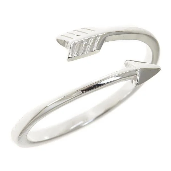 women anniversary rings -Sterling Silver Arrow Wrap Ring