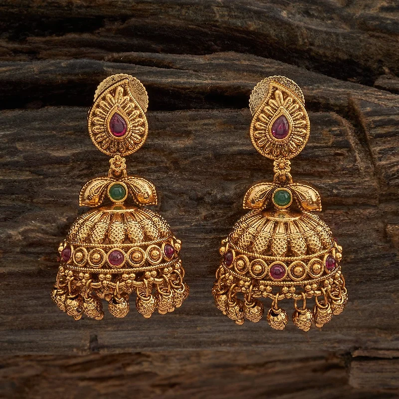 women gemstone earrings -Antique Earring 172305