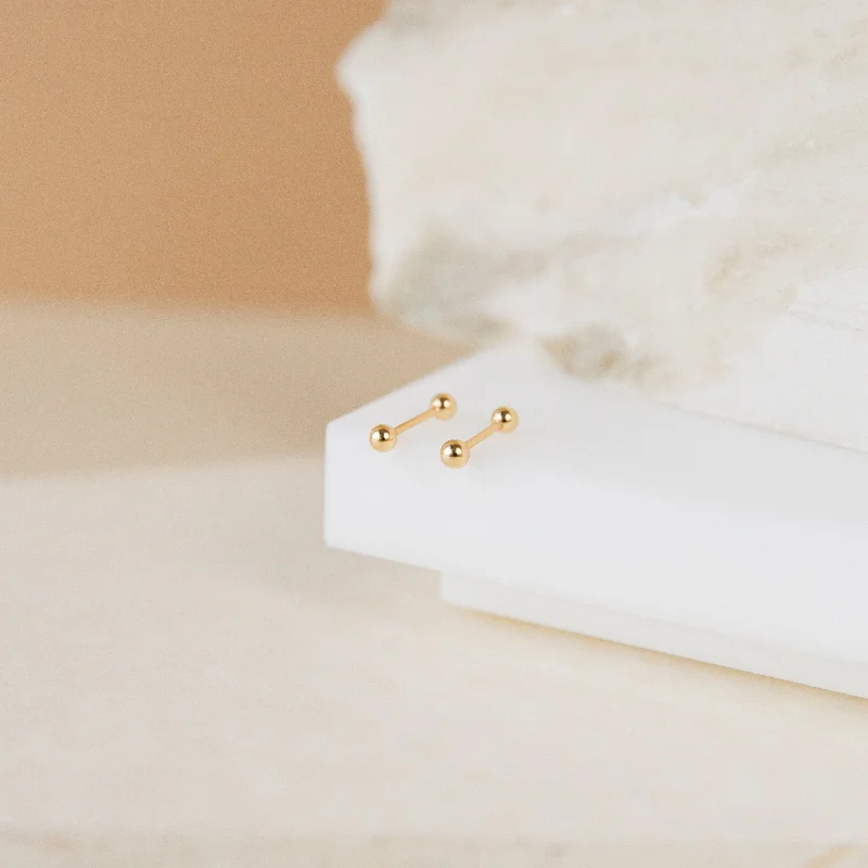 women everyday earrings -Nora Duo Studs