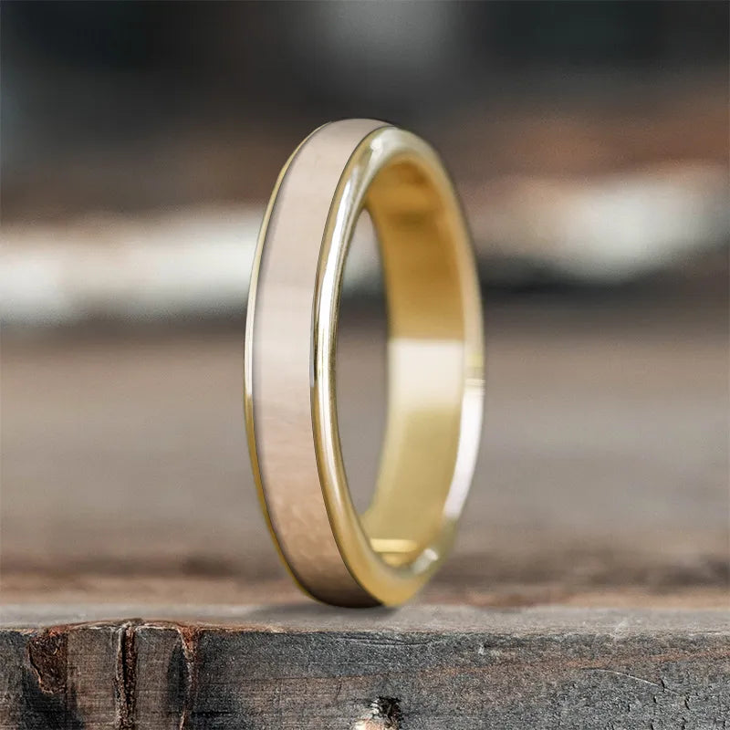 women gold wedding rings -Custom Design - Ladies Single Inlay Ring B9nDANJ3Gg8fr94Lcrf7VEnO