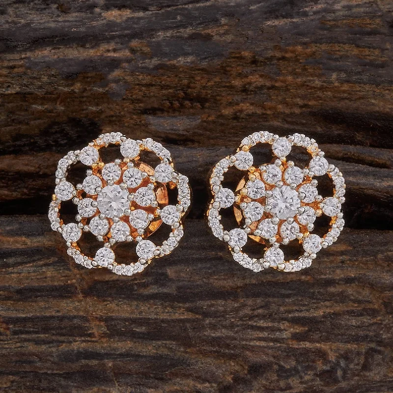 women clip-on earrings -Zircon Earring 178469