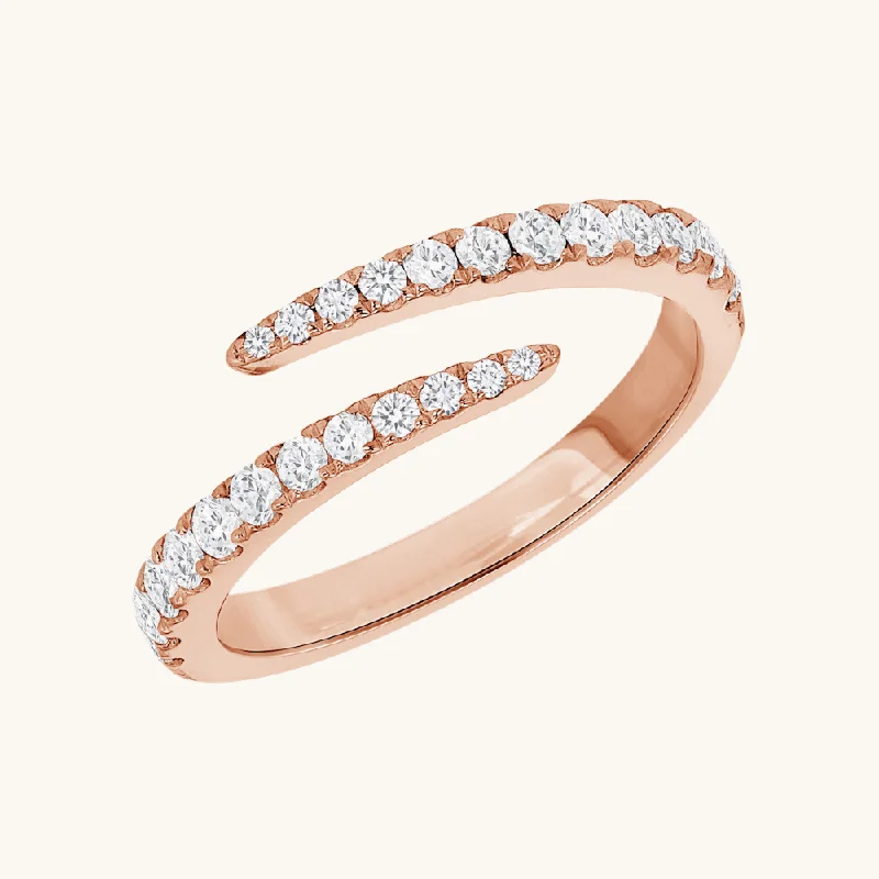 women commitment rings -Diamond Friendship Ring