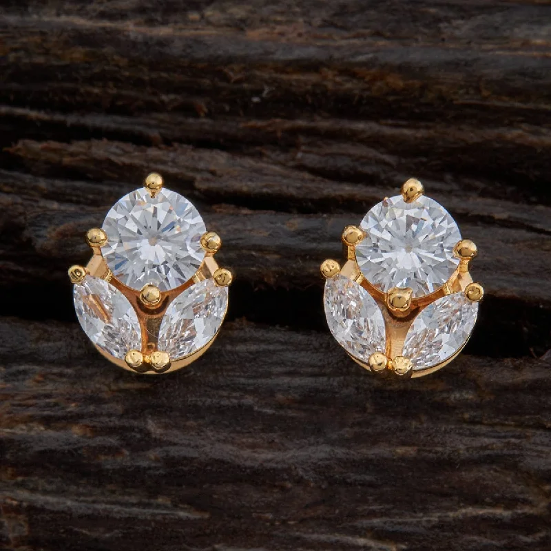 women luxury diamond earrings -Zircon Earring 150345