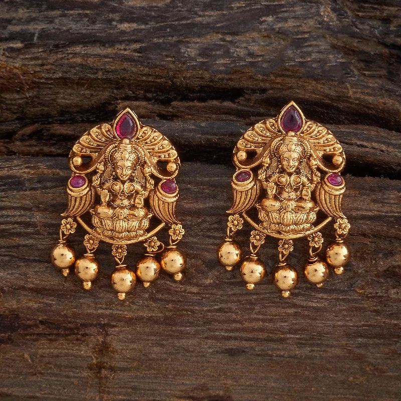 women statement gold earrings -Antique Earring 176229