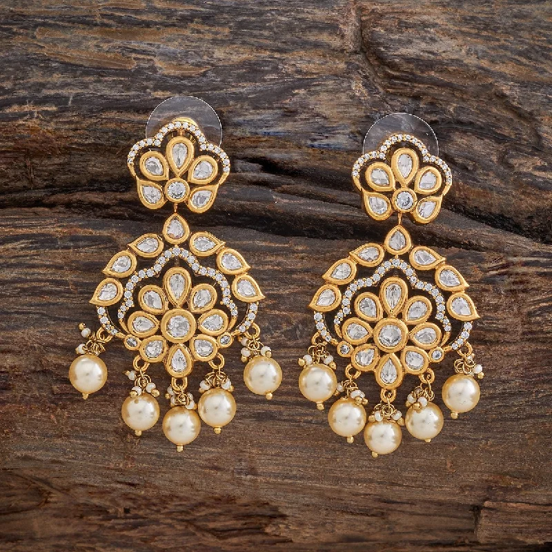 women eco-friendly earrings -Kundan Earring 177598