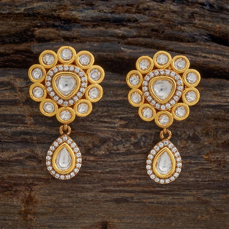 women unique earrings -Kundan Earring 177799