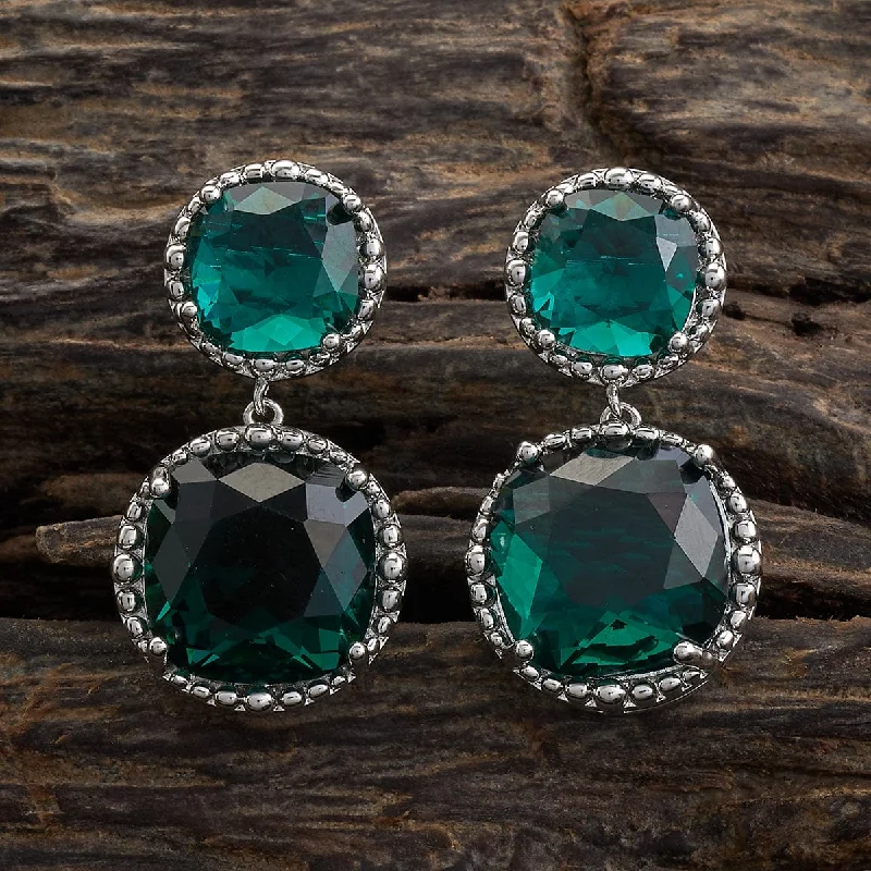 women handmade earrings -Zircon Earring 175225