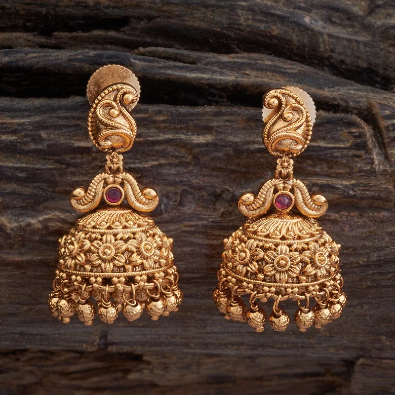 women statement gold earrings -Antique Earring 172312