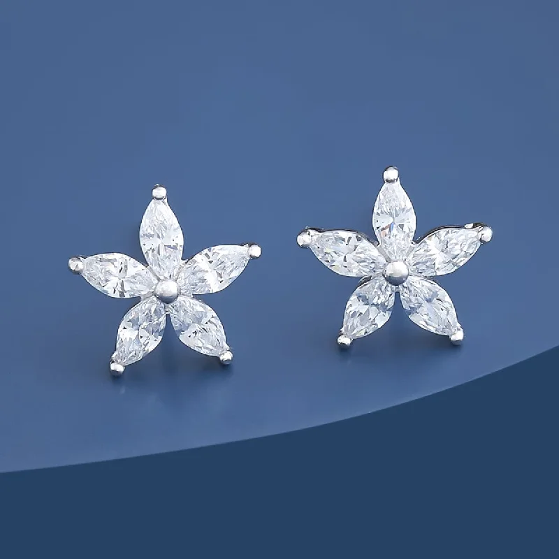 women anniversary earrings -92.5 Silver Earring 161234