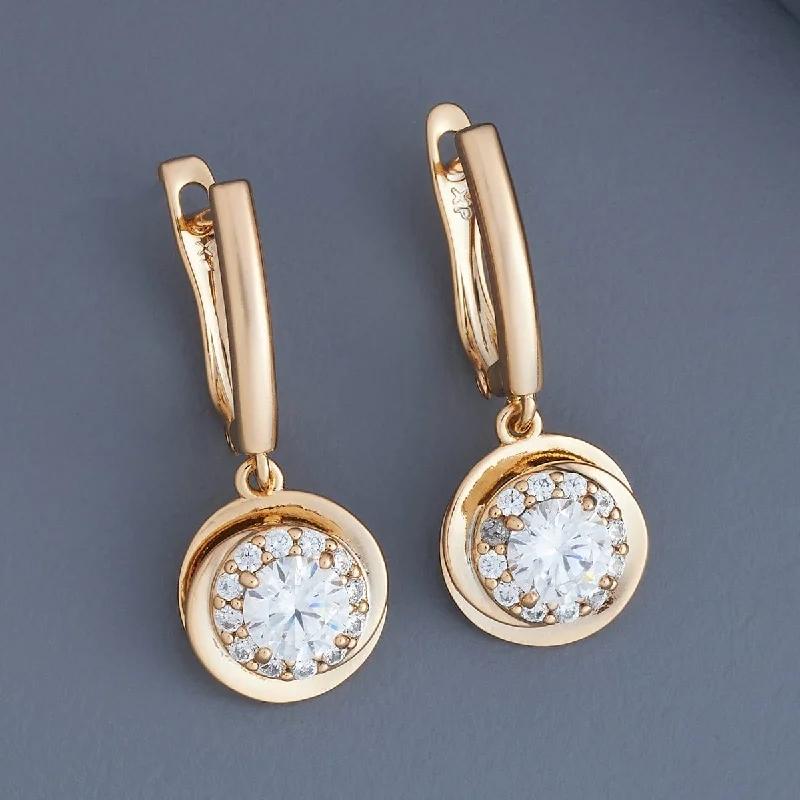 women gold stud earrings -Trendy Earring 178755