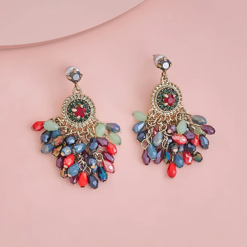 women rhinestone earrings -Trendy Earring 169227