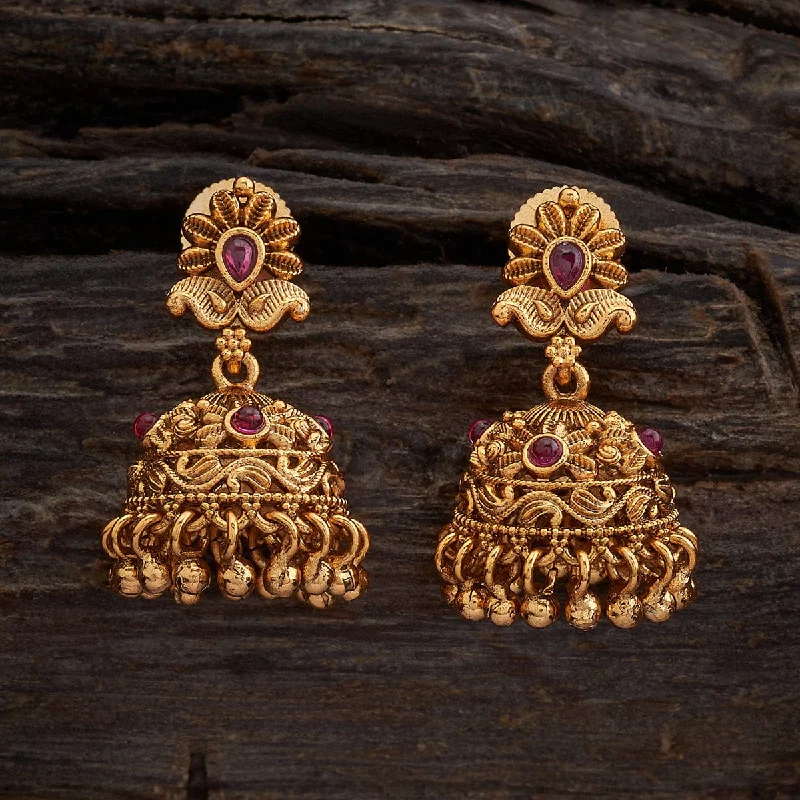 women luxury gold earrings -Antique Earring 169535