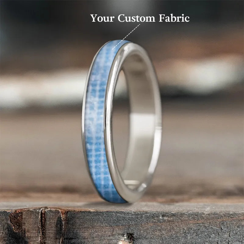 women luxury wedding rings -Custom Design - Ladies Single Inlay Ring 3EPlLqJTUFKlsvoYvWsdN5am