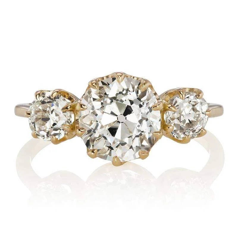 women unique engagement rings -Marielle 2.03