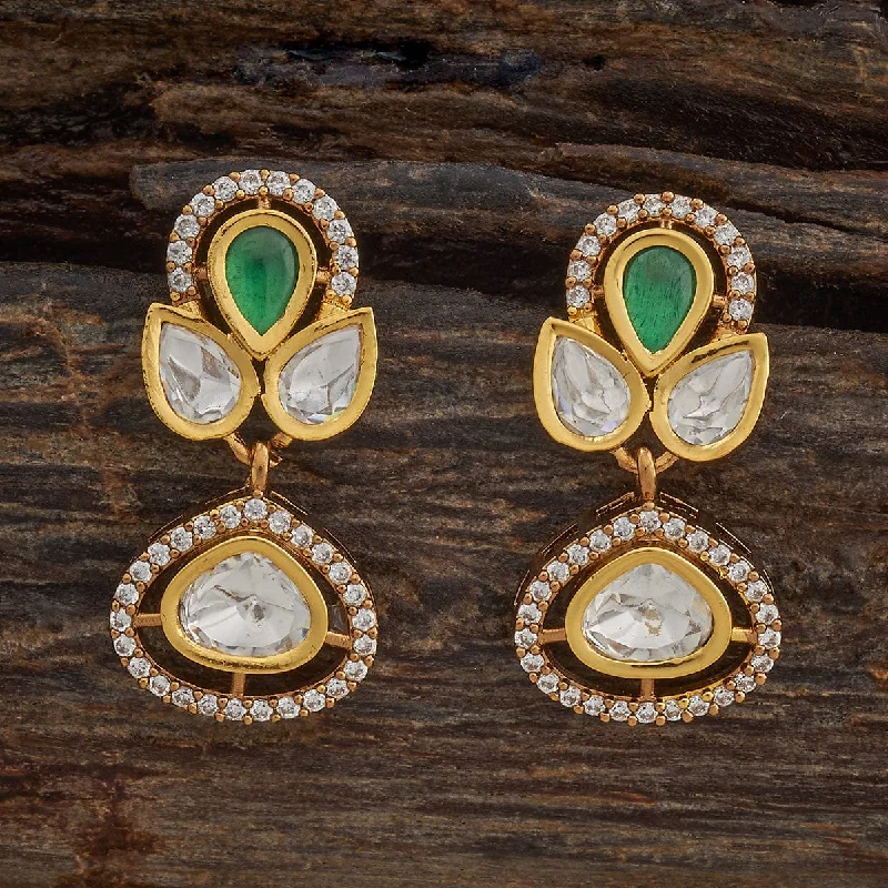 women elegant earrings -Kundan Earring 181639