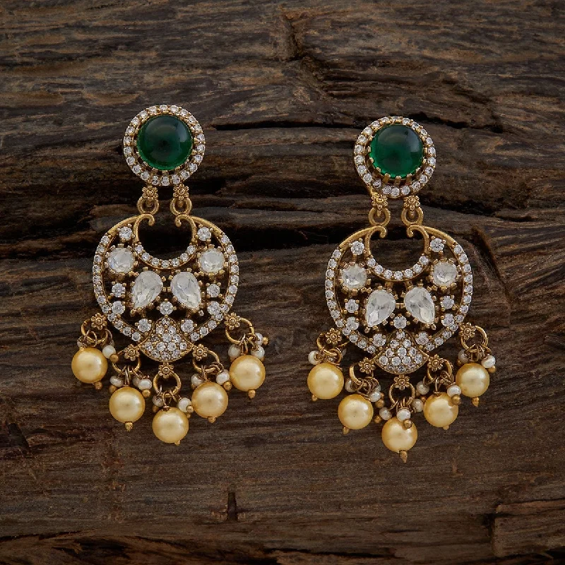 women drop earrings -Kundan Earring 173912