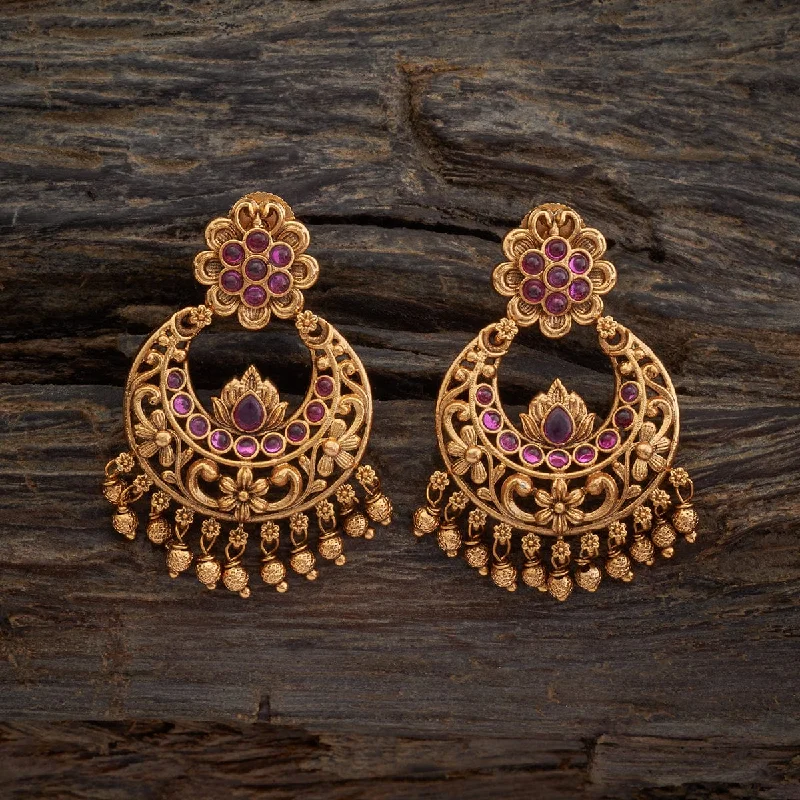 women gold stud earrings -Antique Earring 172278