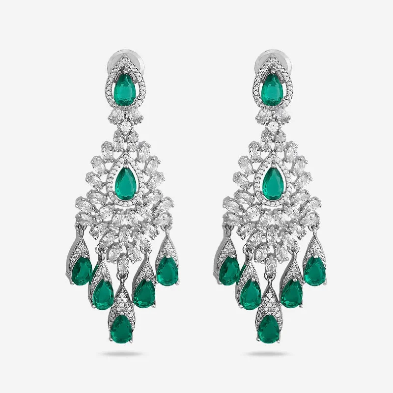 women crystal earrings -Zircon Earring 163939