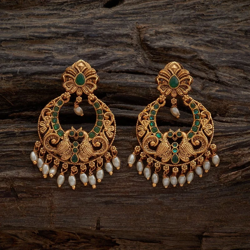 women luxury gold earrings -Antique Earring 172280