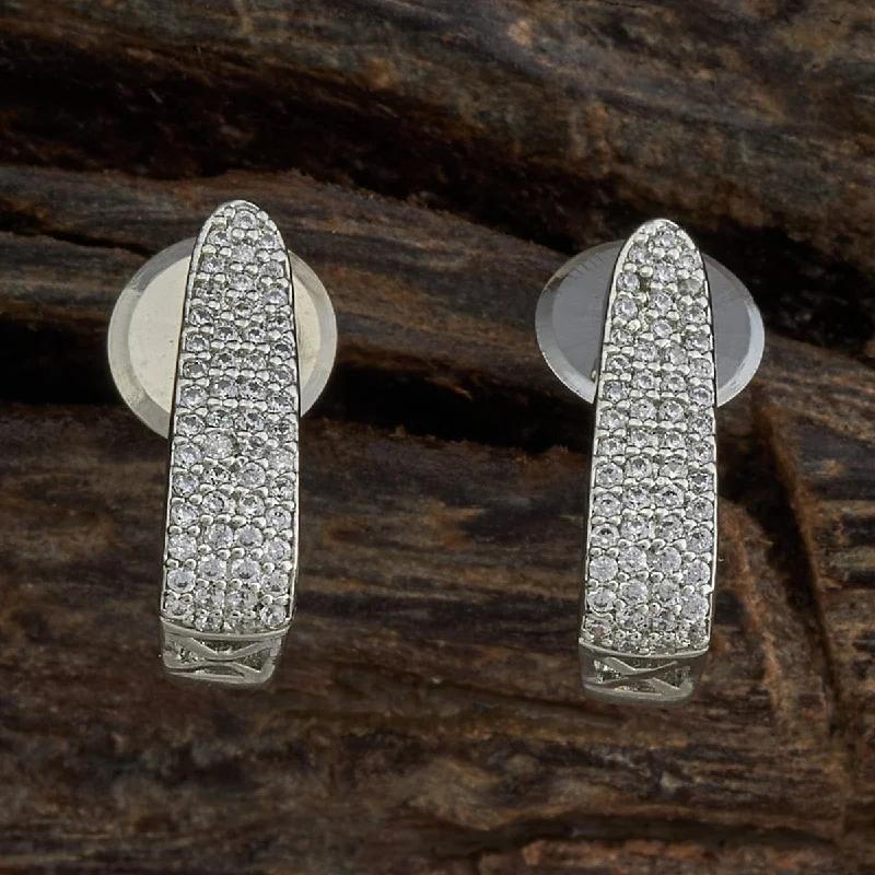 women luxury hoop earrings -Zircon Earring 170696