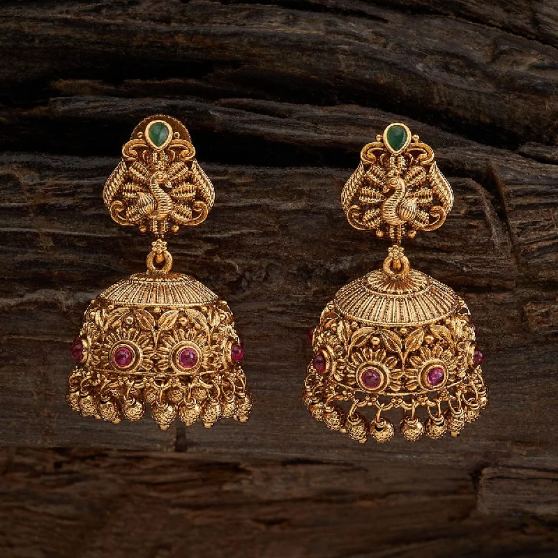 women luxury gold earrings -Antique Earring 169528