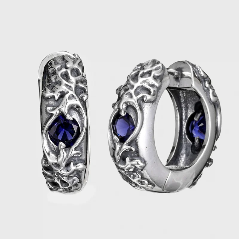 women oversized earrings -Incanto - Blue Earrings