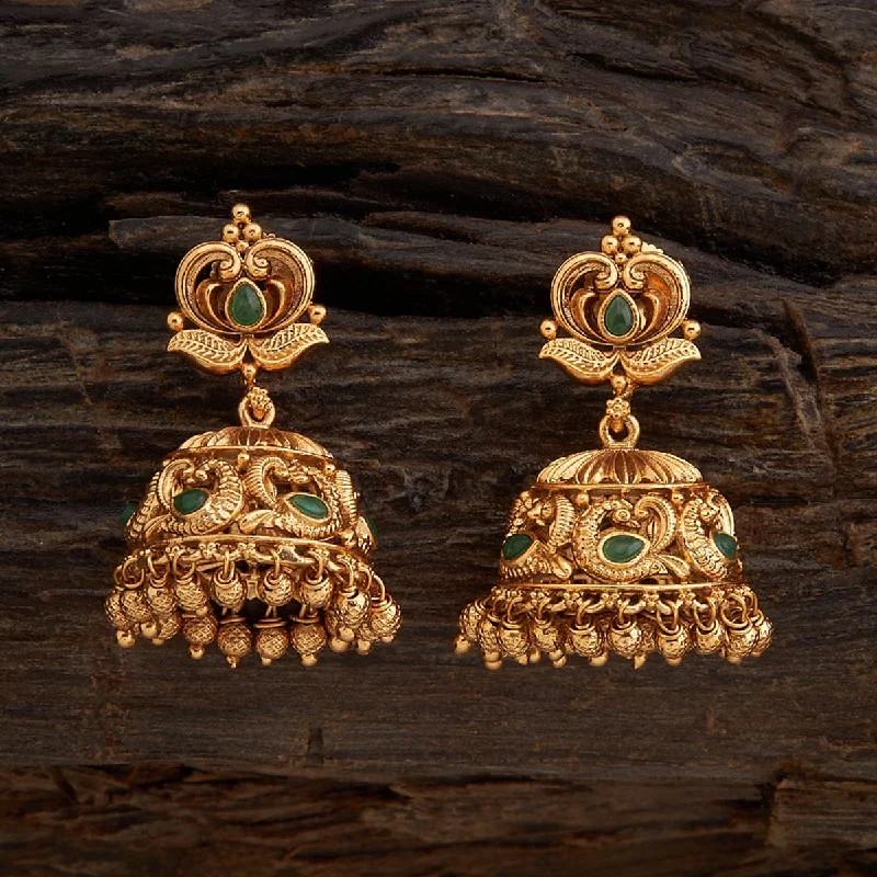 women gemstone earrings -Antique Earring 157638