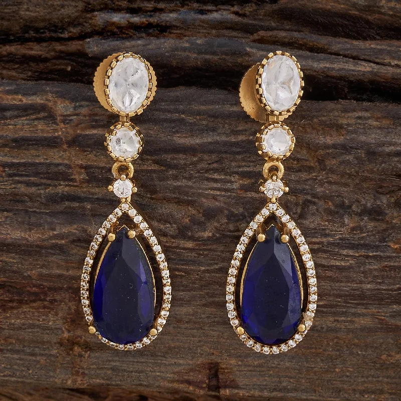 women hoop earrings for women -Kundan Earring 178481